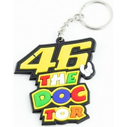 Брелок резиновый "46 The Doctor" 60х60мм Китай