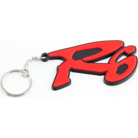 Брелок резиновый "R6" 75х40мм Китай