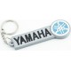 Брелок резиновый "YAMAHA" 95х30мм, серо-синий Китай