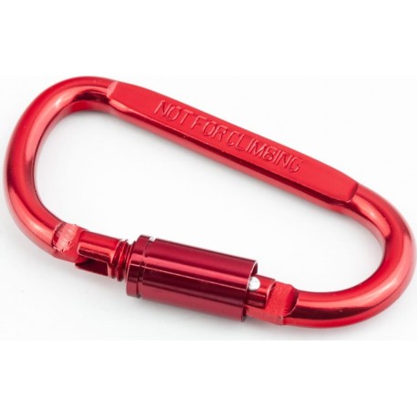 Брелок карабин, красный Китай