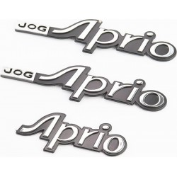 Наклейка шильдик "JOG APRIO" к-кт 3шт (13х3см) Китай