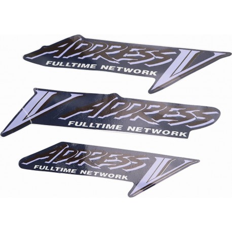 Наклейки набор 3шт "Address V" (23х6см) (2471) Китай