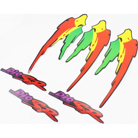 Наклейки набор 6шт "DIO" (36х12см) (1306) Китай