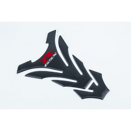 Наклейка защитная на бак топливный "GSX", карбон Китай