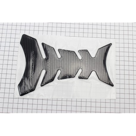 Наклейка защитная на бак топливный, "PROGRIP", чёрный Китай