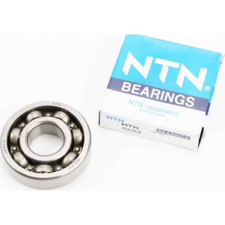 Подшипник 63/22 (22x56x15), коленвала GY6 NTN