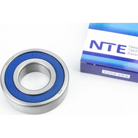 Подшипник 6308 2RS (40x90x23) коленвала D170F/186F, Словакия NTE