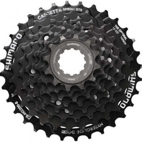 Кассета 9зв. 32,28,24,21,19,17,15,13,11Т, черная ACERA CS-HG200 SHIMANO