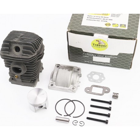 Цилиндр, к-кт (цпг) MS-250 42,5мм (палец 10мм), чёрный TRESZER