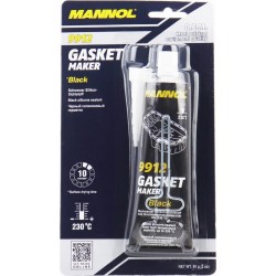 Герметик прокладочный силиконовый, чёрный (высокотемпературный) "GASKET MAKER BLACK", 85g MANNOL