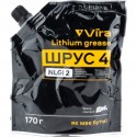 Смазка для шарниров равных угловых скоростей "ШРУС-4 NLGI-2", 170g Vira