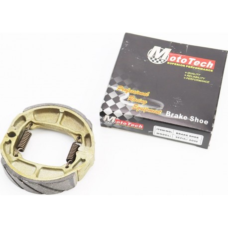 Тормозные колодки барабан Suzuki AD50, D-90мм Mototech