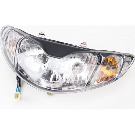 Фара передняя в сборе (две лампы) Китай