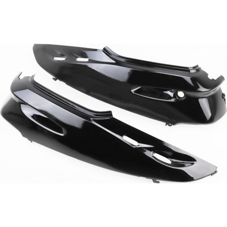 Honda DIO AF-27/28 Пластик-верхній бічний лів+прав к-кт 2шт, чорний Китай