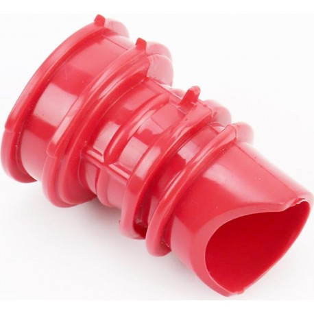 Патрубок фільтра повітряного Honda DIO AF18, силікон (червоний) Китай