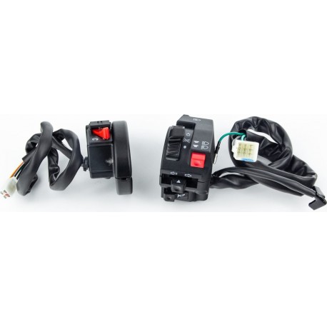 Блок кнопок на кермі лівий+правий, пара, Shineray XY200/250GY-9А Китай