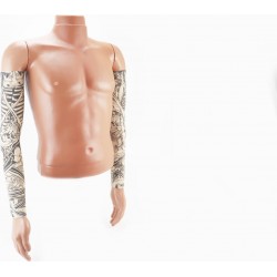 Рукави сонцезахисні M, к-кт 2шт, тілесного кольору (з малюнком) (UV-M523JC) VEMAR