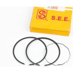Кольца поршневые Suzuki AD100 52,5мм+0,25, жёлтая коробка SEE