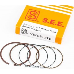 Кільця поршневі Yamaha SA36J / VINO / GEAR 4T 38мм STD, Тайвань SEE