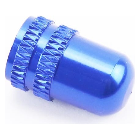 Колпачок ниппеля, алюминиевый, синий AV-08 Китай