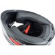Шлем интеграл M62 М (57-58см), чёрно-красный FORTE