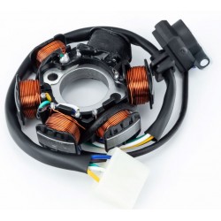 Статор магнето (генератора) (6 котушок роз'єм "мама 5") тип 2 KUROSAWA