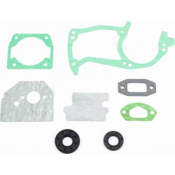 Прокладки 4500/5200/5800, к-кт 6 деталей + сальники (15x35x4, 5 + 15x28x4, 5), на блістері KAMBERG