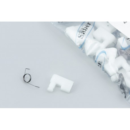 Собачка стартера (пластик) 20шт + пружины, ст. кольца, 10 к-ктов SABER