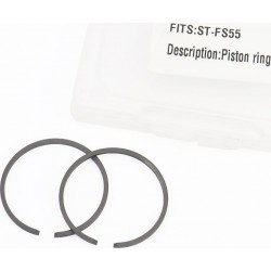 Кольца поршневые 34х1,5мм Штиль FS-38/45/55, OLEO MAC SPARTA 25 (в коробке) Китай