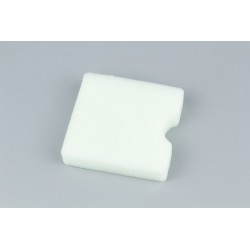 Фильтр воздушный-элемент квадратный, поролон, одна выборка, без пропитки, белый Украина