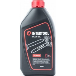 Олива мінеральна для змащування різальних ланцюгів пилок "CHAIN OIL", 1L INTERTOOL