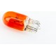 Лампа поворотника T10 (без цоколя), оранжевая 12V/3W Китай