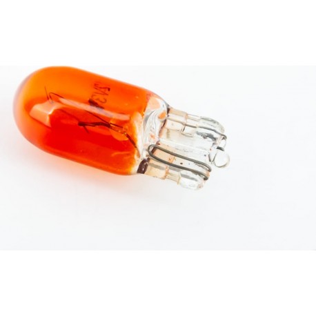 Лампа поворотника T10 (без цоколя), оранжевая 12V/3W Китай