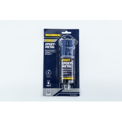 Клей двокомпонентний для металевих деталей "EPOXY-METAL", 30g MANNOL