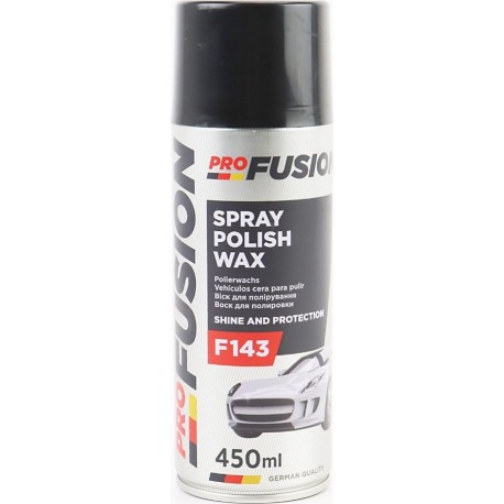 Полироль (жидкий воск) "POLISH WAX", аэрозоль 450ml ProFUSION