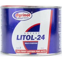 Мастило багатоцільове літієве "ЛІТОЛ-24 NGLI-3", 400g Agrinol