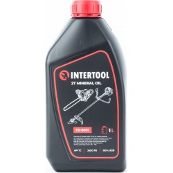 Олива 2T мінеральна для садової техніки "2T MINERAL OIL", 1L INTERTOOL