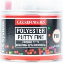 Шпаклёвка среднезернистая полиэфирная финишная, бежевая "PUTTY FINE", 250g CS SYSTEM
