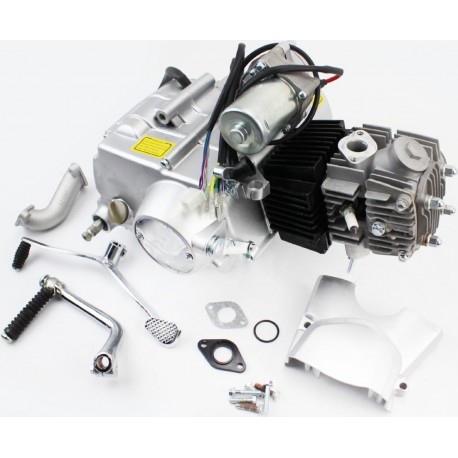 Двигун мопедний в зборі 110куб (Delta)-"механіка" Viper