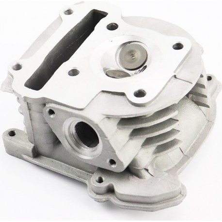 Головка цилиндра+клапана в сборе 47мм-80cc (стандартные клапана) Китай