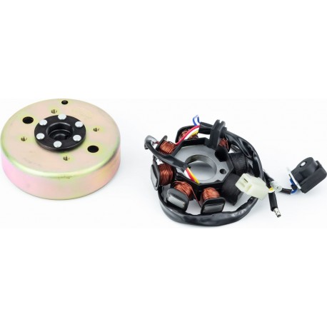 Магнето в зборі (8 котушок) 4 дроти-"2+2" Китай