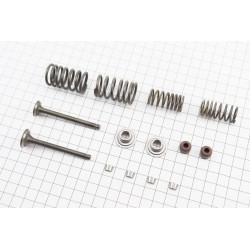 Клапана впускной (H-65/ D-18,5), выпускной (H-64,5/ D-15,8), полный к-кт Китай