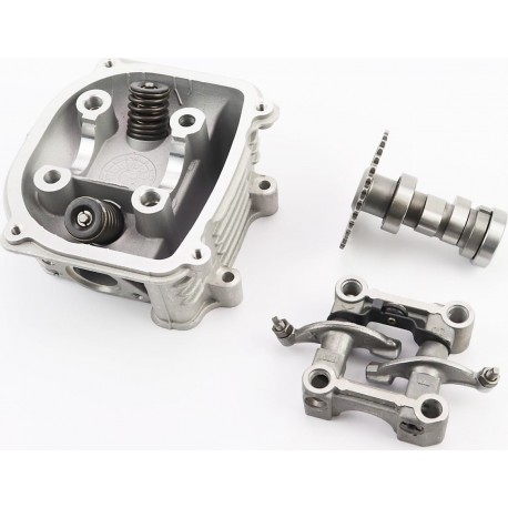 Головка циліндра+клапана+пастель+розподільчий вал з "зачепом" в зборі 150cc Китай