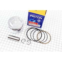 Поршень к-кт 150cc 57,4мм +0,25 (палец 15мм) TATA