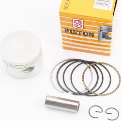 Поршень к-кт 125cc 52,4мм STD (палец 15мм), жёлтая коробка SEE
