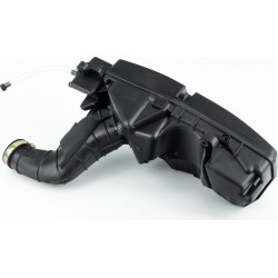 Фильтр воздушный в сборе (элемент "треугольник") 125cc, длинный патрубок Китай