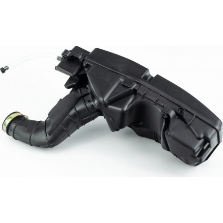 Фильтр воздушный в сборе (элемент "треугольник") 125cc, длинный патрубок Китай