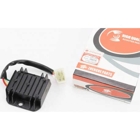 Реле-регулятор напряжения 4 провода-"4" (разъем большой "папа") ZHENGHE