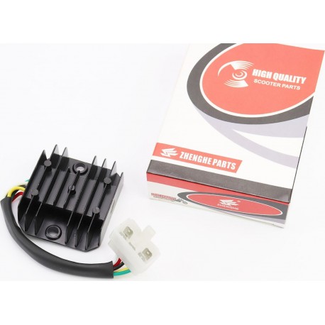 Реле-регулятор напряжения 5 проводов-"5" (разъем большой "папа") ZHENGHE