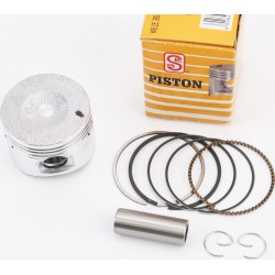 Поршень к-кт 125cc 52,4мм +0,50 (палец 15мм), жёлтая коробка SEE